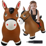 Guminis megztinis arkliui + pompa WOOPIE