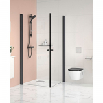 Du&scaron;o kabina NAPOLI black DD 90x90