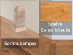 Grindjuostė termoplasto Vox, (24) &scaron;viesi kriau&scaron;ė | Kampas SMART FLEX / IZZI, i&scaron;orinis