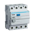 Srovės nuotėkio relė HAGER 30MA 4X40A AC, 400 V
