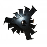 Freza (kultivatorius-pjaustyklė) S=32 MM (FR6) kompletas dvi sekcijos ilgis 1000mm