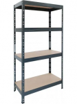 Sandėliavimo lentyna ARSHELVING RivetStabil, 75 x 35 x 180 cm, apkrova 175 kg