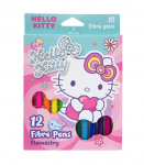 Flomasteriai, Hello Kitty vienpusiai, 12 vnt.