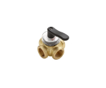 Rotacinis vožtuvas DANFOSS, bronzinis, tri&scaron;akis, HRB 4, d32 Kvs16