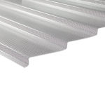 MK PC DIAMONDS TILE EFFECT - čerpės imitacijos polikarbonato danga - 4 m - Skaidri