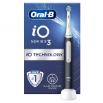 Elektrinis dantų &scaron;epetėlis Braun Oral-B iO Series 3, juodas