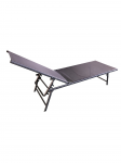 Gultas Tela C4025, antracito, 182 cm x 55 cm x 57.5 - 95.5 cm