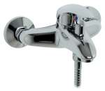 Sieninis vonios/du&scaron;o mai&scaron;ytuvas LYRA, be du&scaron;o komplekto, chromas