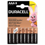 Elementai DURACELL AAA/LR03, 1,5V, 8 vnt.