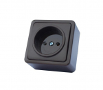 Ki&scaron;tukinis lizdas VILMA SL+250, antracito spalvos