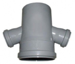 Vidaus kanalizacijos ketur&scaron;akis HTplus, &Oslash; 50/50/110 mm, 67&deg;