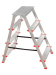 Kopėčios dvipusės buitinės 4 pakopų, 78 cm