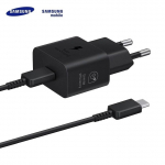 Įkroviklis Samsung 1 x USB Type C, juoda, 25 W