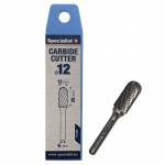 Specialist+ SPECIALIST+ kietmetalio freza WRC, 12x25x6 mm