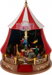 Dekoracija Cirkas su LED, AJK000020, 44 cm, 34 cm, raudona