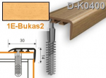 Profilis laiptams PVC Myck, 30 x 14 mm | bukas2, 2 m