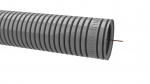 Gofruotas instaliacinis vamzdis RKGLP 16, PVC, pilkas, 10 m
