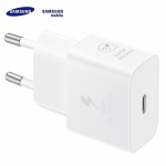 Įkroviklis Samsung 1 x USB Type C, balta, 25 W