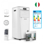 Mobilus oro kondicionierius ADOLUS ARCTIC A2600H su &scaron;ildymu ir lango tarpine