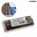 Klipsai tvoros juostai MIKKO Rattan 190 mm (10vnt) - Pilka