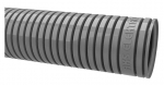 Gofruotas instaliacinis vamzdis RKGL 16, PVC, pilkas