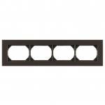 Keturvietis rėmelis VILMA XP500, antracito spalvos