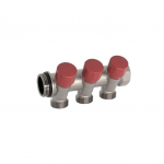 Kolektorius kar&scaron;t. vand., 1"x1/2", 3 žiedų