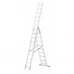 Trijų dalių daugiafunkcinės kopėčios DRABEST &bdquo;Basic&ldquo; 3x8