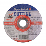 Specialist+ SPECIALIST+ metalo pj.diskas CUTTING, 125x1.6x22 mm