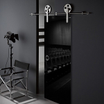 Stumdomų stiklo durų sistema JNF IN.15.203