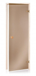 Saunos durys ANDRES SCAN 70x200 cm, drebulė, bronz stiklas