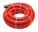 Kabelių apsaugos vamzdis Ecopipes D40, PE, gofruotas, 450N, 50m