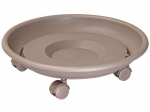 Padėklas su ratukais PLASTIC TAUPE XL