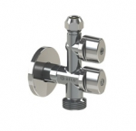 Kampinis ventilis L combi i&scaron;orinis srėgis 1/2" x 3/4" x &Oslash;10 3/8"