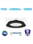 LED High bay UFO 70W - 14800lm - 5000K - IP65