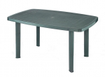 Lauko stalas PROGARDEN FARO OVAL, žalias, 126&times;85&times;72 cm