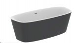 Ideal Standard Dea Duo laisvai pastatoma akrilinė vonia  180x80 cm su Click-Clack nuotekų vožtuvu, vidus matinė balta ir