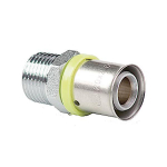 Jungtis 872410A presuojama, 16x2.00-1/2", i&scaron;orinis sriegis
