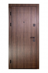 PLIENINĖS DURYS STYLE, RUDA/BALTA, 960X2050X110 KAIRINĖS