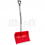 Kastuvas sniegui D2 plastikinis su aliuminiu kotu 540mm Maan | (540x360x1370mm)