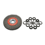 Apskritas &scaron;epetys OSBORN gofruota variuota viela (&Oslash; 200; 25 mm)