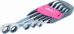 Kombinuotų terk&scaron;linių raktų komplektas 5vnt, 8-19mm, KS Tools