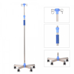 Stovas infuzijoms KASMAN STS-N671, nerudyjančio plieno, 4-ių vietų