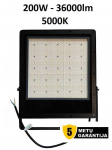 LED prožektorius 200W - 36000lm GARANTIJA - 5 metai - IP65