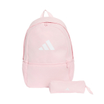 Kuprinė + pie&scaron;tukų dėklas adidas rožinė KT6630