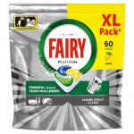Indaplovių kapsulės Fairy PLAT Lemon, 60 vnt.