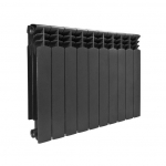 Aliumininis radiatorius, Anthracite, G500F, 10 dalių