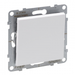 Kryžminis perjungiklis LEGRAND SUNO, baltos spalvos