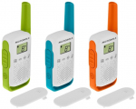 Radijo stotelė Motorola T42 Mix Color 3-Pack