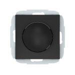 &Scaron;viesos reguliatorius VILMA QR1000, matinės juodos spalvos